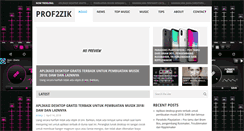 Desktop Screenshot of prof2zik.com