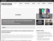 Tablet Screenshot of prof2zik.com